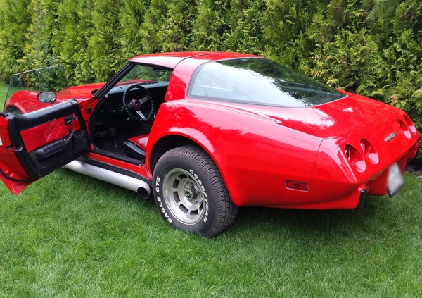 chevrolet corvette mazowieckie Chevrolet Corvette cena 65900 przebieg: 100000, rok produkcji 1979 z Łaskarzew